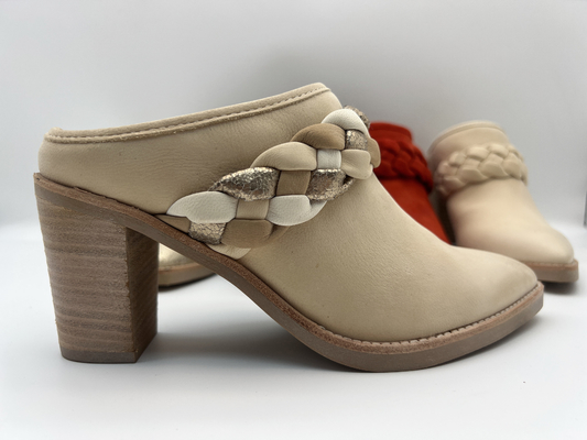 Tallone a 2 pollici chiuso di Toe Dress Shoes delle donne di ROSH con la cinghia tessuta