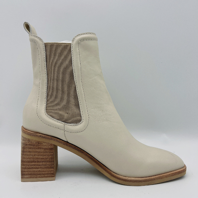 Stivali di cuoio #6 - quadrato Toe Boots del vestito delle donne impermeabili della caviglia #11