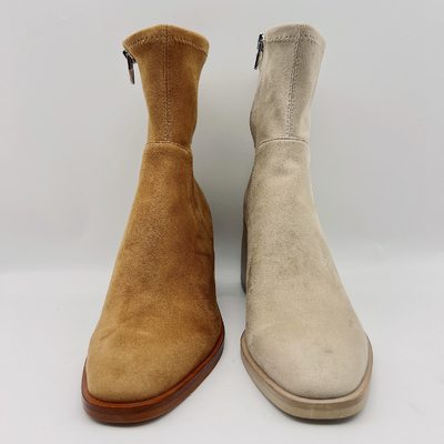 Stivali/ufficio Tan Suede Ankle Boots Womens del vestito delle donne comode