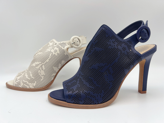 Marina di cuoio genuina dei sandali delle signore/osso Toe High Heel Sandals aperto