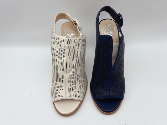 Marina di cuoio genuina dei sandali delle signore/osso Toe High Heel Sandals aperto