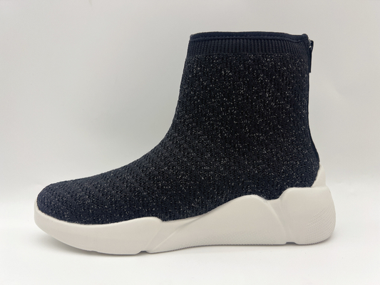 Il lavoro comodo resistente di slittamento calza le alte cime con un'unità Outsole di gomma