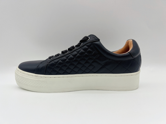 Le scarpe di cuoio piane delle donne di svago con bianco non slittano Outsole di gomma