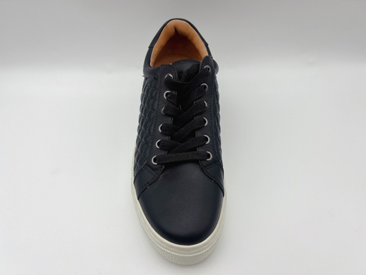 Le scarpe di cuoio piane delle donne di svago con bianco non slittano Outsole di gomma