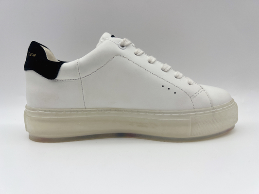 Le signore bianche classiche casuali allacciano le scarpe non slittano #6 - #11