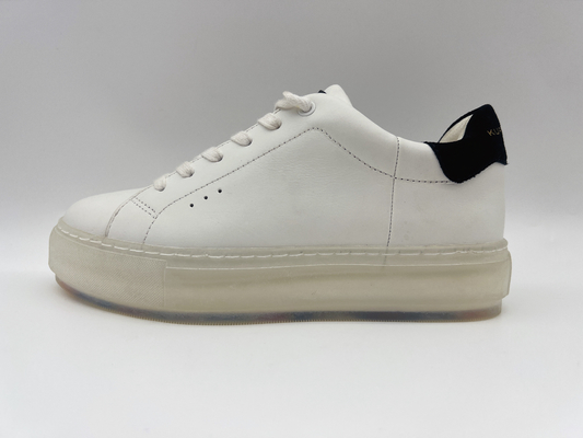 Le signore bianche classiche casuali allacciano le scarpe non slittano #6 - #11