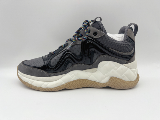 Anti scarpe di pallacanestro di slittamento delle signore Grey Athletic Sports Shoes Comfortable