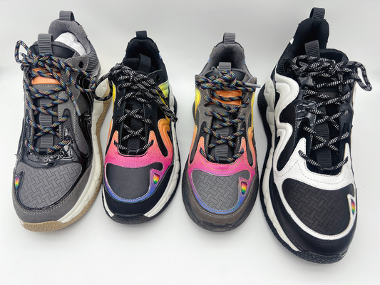 Anti scarpe di pallacanestro di slittamento delle signore Grey Athletic Sports Shoes Comfortable