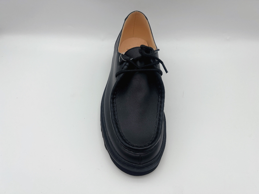 Il piano nero su ordinazione calza le scarpe di lavoro impermeabili dello slittamento delle donne non