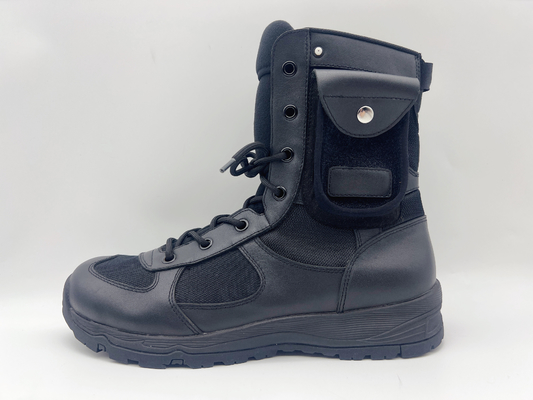 Alto slittamento della caviglia alla moda sulle scarpe di lavoro resistenti dell'olio comodo degli stivali del lavoro