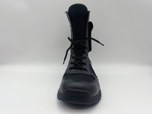 Alto slittamento della caviglia alla moda sulle scarpe di lavoro resistenti dell'olio comodo degli stivali del lavoro