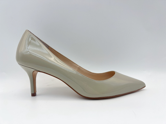 Osso molle Toe Low Heel Pumps indicato 3cm delle scarpe delle pompe delle donne della pelle verniciata