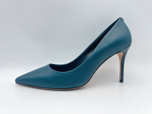 Le scarpe delle pompe delle donne della marina hanno indicato lo stiletto di Toe Closed Toe With 5cm