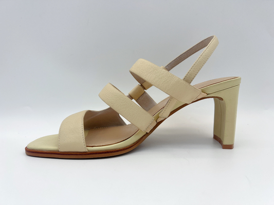 Cuoio aperto beige di Toe Women Pumps Shoes Genuine con la tomaia di cuoio molle di Leeche