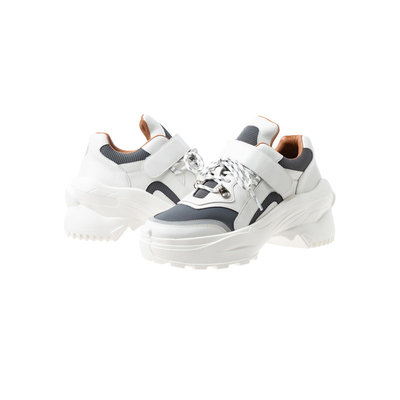 Le scarpe bianche del papà delle donne non slittano le scarpe casuali atletiche