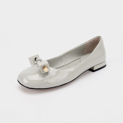 Scarpe piane di Comfortoble e molli dell'ufficio, le scarpe piane di cuoio genuine delle donne