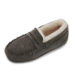 Tallone basso caldo intorno alle scarpe di punto di Toe Velvet Cotton Plush One per il pendolare
