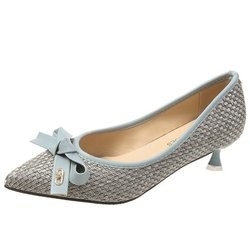Colore tallonato elegante capo aguzzo della rappezzatura delle scarpe di signora Shallow Mouth Business alto