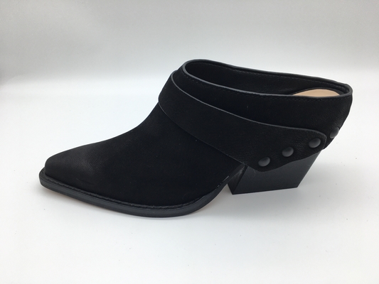 Morbidezza chiusa due Tone Full Wrap Upper delle scarpe di Toe Wedge Womens Leather Dress